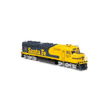 Athearn ATHG18370 EMD F45u Locomotive with Tsunami 2 DCC & Sound, ATSF/MKM #5973 HO Scale