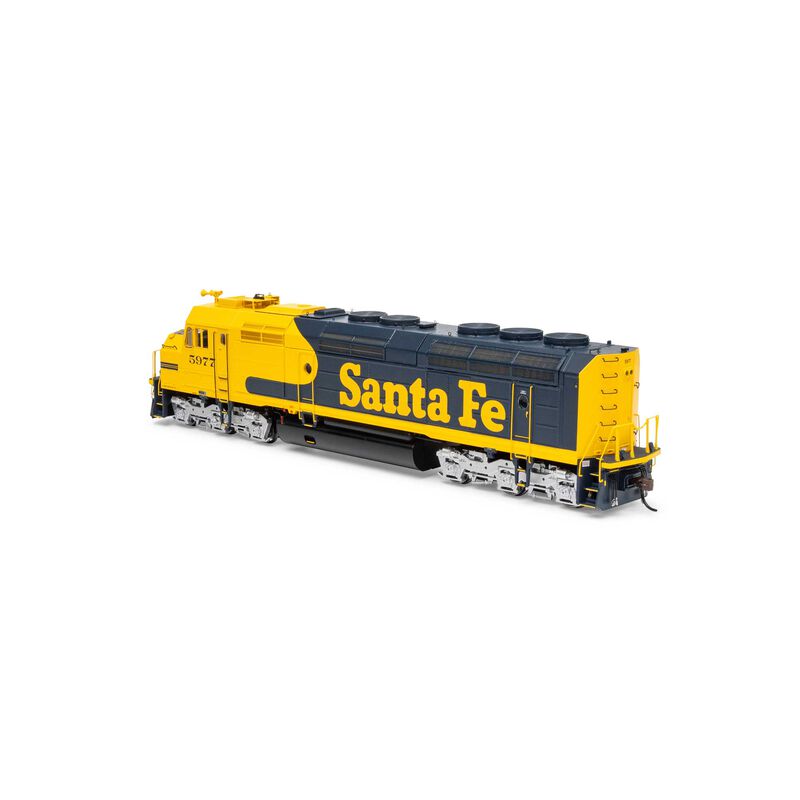 Athearn ATHG18371 EMD F45u Locomotive with Tsunami 2 DCC & Sound, ATSF #5977 HO Scale
