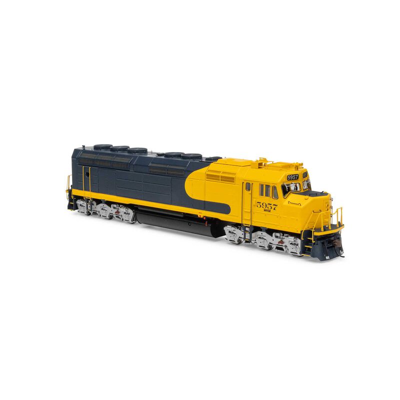 Athearn ATHG18390 EMD F45u Locomotive with Tsunami 2 DCC & Sound, MKCX #5957 HO Scale