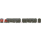 Athearn ATHG19516 FP7A/F7B - SP - Southern Pacific Bloody Nose #6447 & 8299 with DCC & Sound Tsunami2  HO Scale