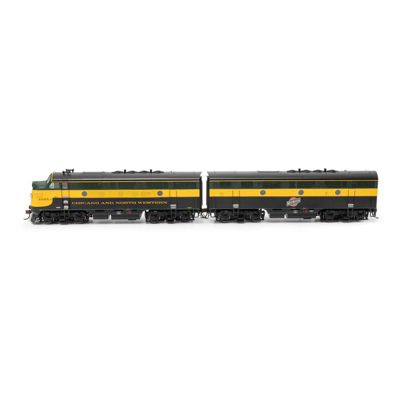 Athearn ATHG19671 F3A / F3B Locomotive Set with Tsunami2 DCC & Sound, C&NW #4066-A, #4066-B HO Scale