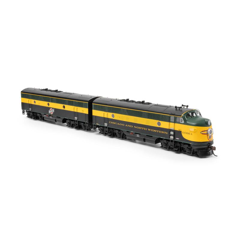 Athearn ATHG19671 F3A / F3B Locomotive Set with Tsunami2 DCC & Sound, C&NW #4066-A, #4066-B HO Scale