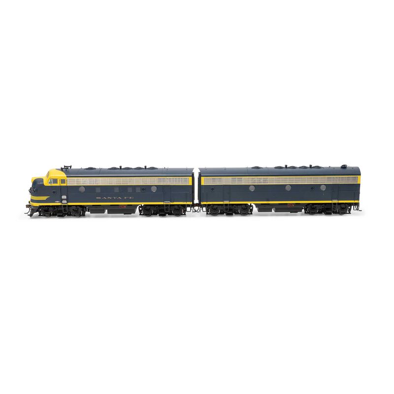 Athearn ATHG19674 F7A / F7B Locomotive Set with Tsunami2 DCC & Sound, ATSF #257L, #257A HO Scale