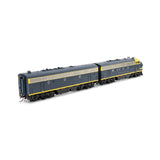 Athearn ATHG19674 F7A / F7B Locomotive Set with Tsunami2 DCC & Sound, ATSF #257L, #257A HO Scale
