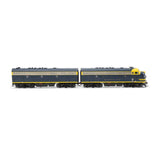 Athearn ATHG19674 F7A / F7B Locomotive Set with Tsunami2 DCC & Sound, ATSF #257L, #257A HO Scale