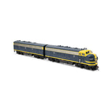 Athearn ATHG19674 F7A / F7B Locomotive Set with Tsunami2 DCC & Sound, ATSF #257L, #257A HO Scale