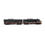 Athearn ATHG19678 F3A / F3B Locomotive Set with Tsunami2 DCC & Sound, SP #307, #505 HO Scale