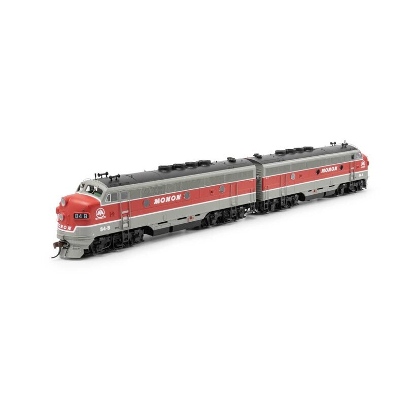 Athearn ATHG19681 F3A / F3A Locomotive Set with Tsunami2 DCC & Sound, Monon #84-A, #84-B HO Scale