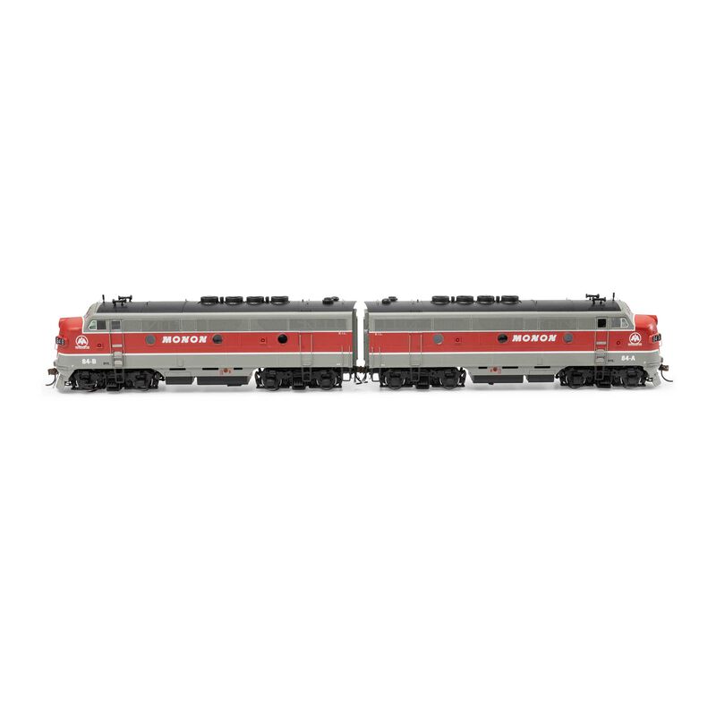 Athearn ATHG19681 F3A / F3A Locomotive Set with Tsunami2 DCC & Sound, Monon #84-A, #84-B HO Scale