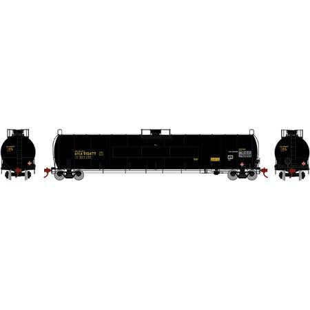 Athearn ATHG25654 Flat, UTLX #910477 - 33,900-Gallon LPG Tank HO Scale