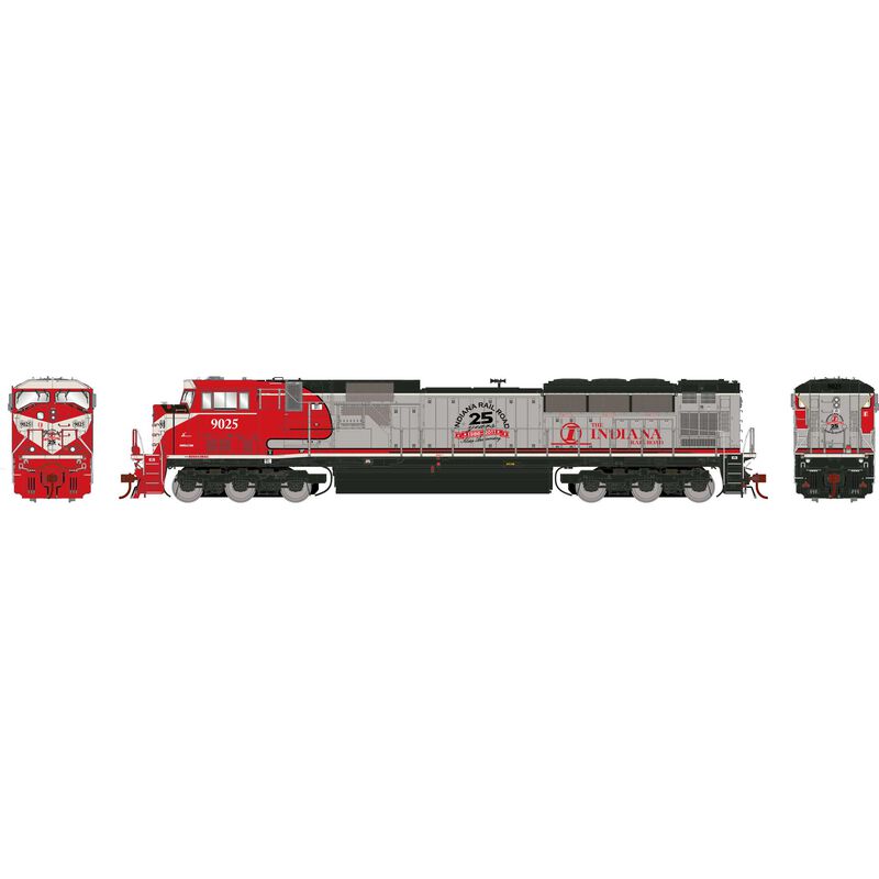 Athearn ATHG27365 G2 SD90MAC - INDR Indiana Railroad #9025 with DCC & Sound Tsunami2 HO Scale