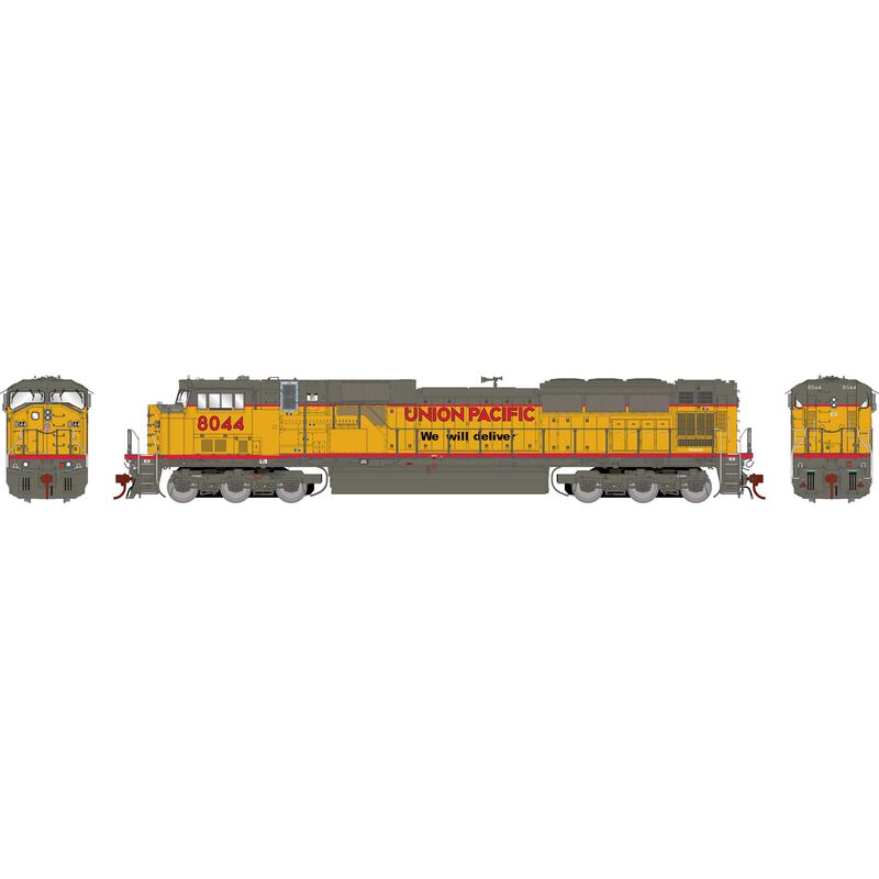 Athearn ATHG27379 SD9043MAC UP Union Pacific #8044 with DCC & Sound Tsunami2 HO Scale