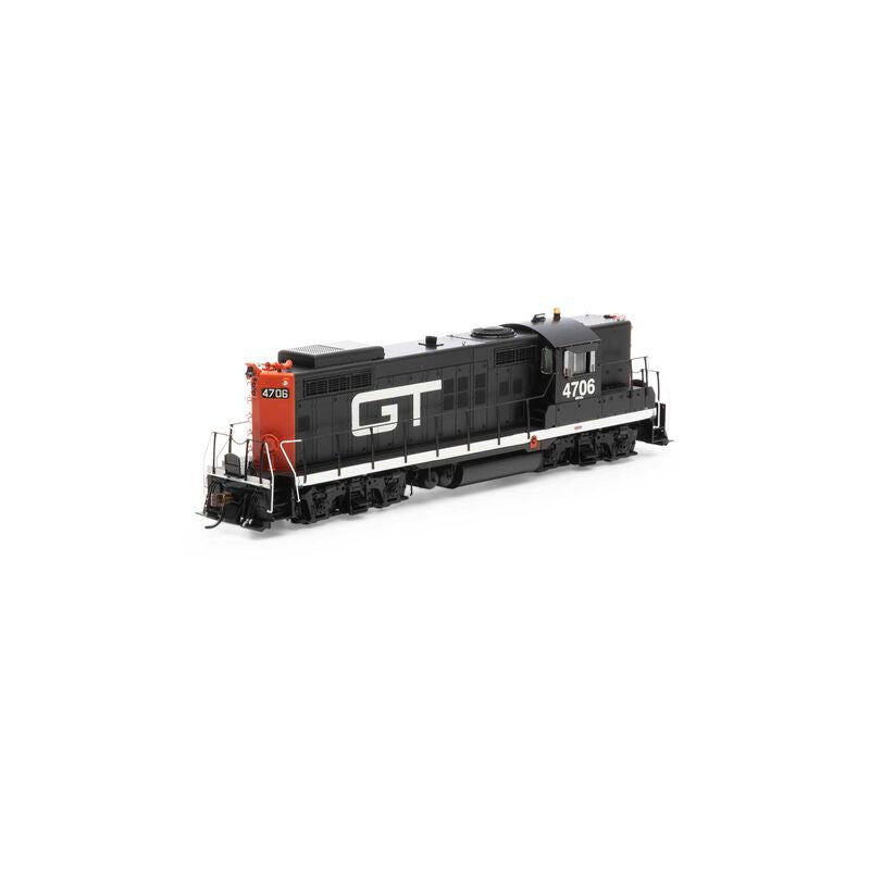 Athearn ATHG30734 GP18 GTW Grand Trunk Western #4706 with DCC & Sound Tsunami2 HO Scale