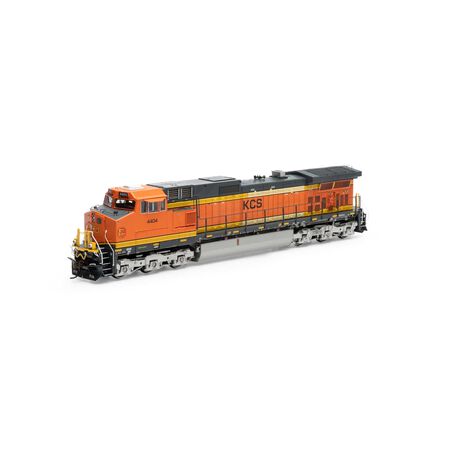 Athearn ATHG31670 GE Dash 9-44CW KCS Kansas City Southern ex BNSF #4404 with DCC & Sound Tsunami2 HO Scale