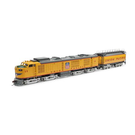 Athearn ATHG41244 Gas Turbine Locomotive & Tender UP Union Pacific #59 DCC & Sound HO Scale