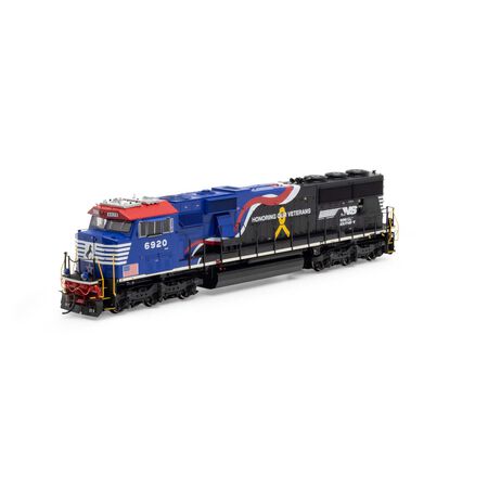 Athearn ATHG65293 SD60E NS - Norfolk Southern Honoring Veterans #6920 DCC & Sound HO Scale