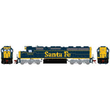 Athearn ATHG65810 SD45-2 Santa Fe, SF #5658 with DCC & Sound Tsunami2 HO Scale