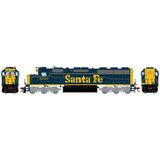 Athearn ATHG65812 SD45-2 Santa Fe, SF #5660 with DCC & Sound Tsunami2 HO Scale