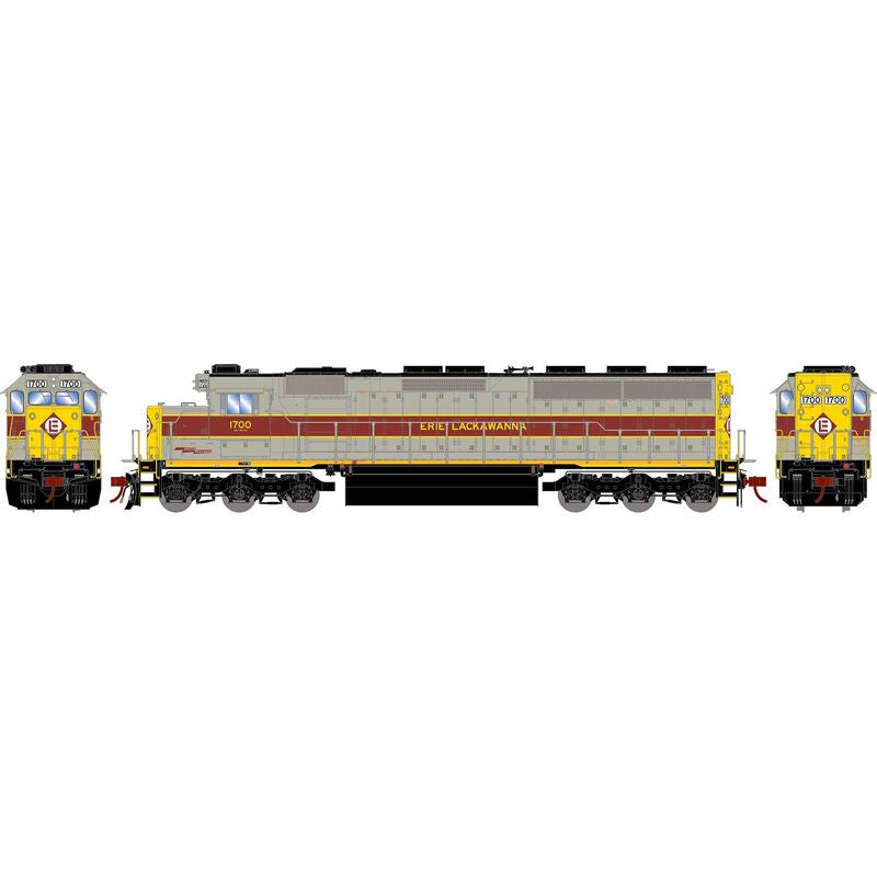 Athearn ATHG65815 SD45-2 Norfolk Southern, NS/EL Heritage #1700 with DCC & Sound Tsunami2 HO Scale