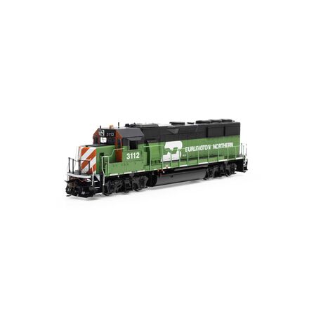 Athearn ATHG65924 EMD GP50 BN Burlington Northern #3112 with DCC & Sound Tsunami2 HO Scale