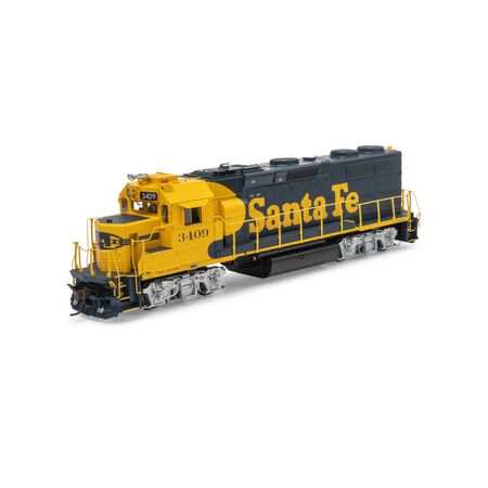 Athearn ATHG66352 GP39-2u ATSF Santa Fe #3409 DCC & Sound HO Scale