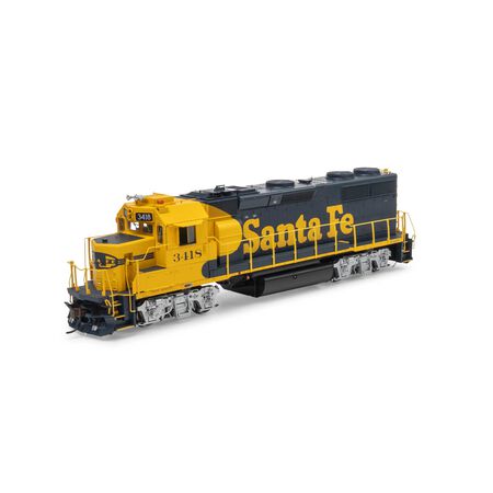 Athearn ATHG66354 GP39-2u ATSF Santa Fe #3418 DCC & Sound HO Scale