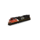 Athearn ATHG70681 SD70M-2 CN Canadian National #8921 with DCC & Sound Tsunami2  HO Scale