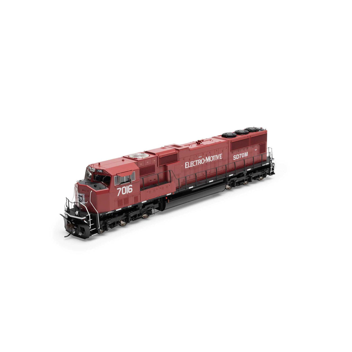 Athearn ATHG71220 SD70M EMDX / Maroon / Black #7016 with DCC & Sound Tsunami2 HO Scale