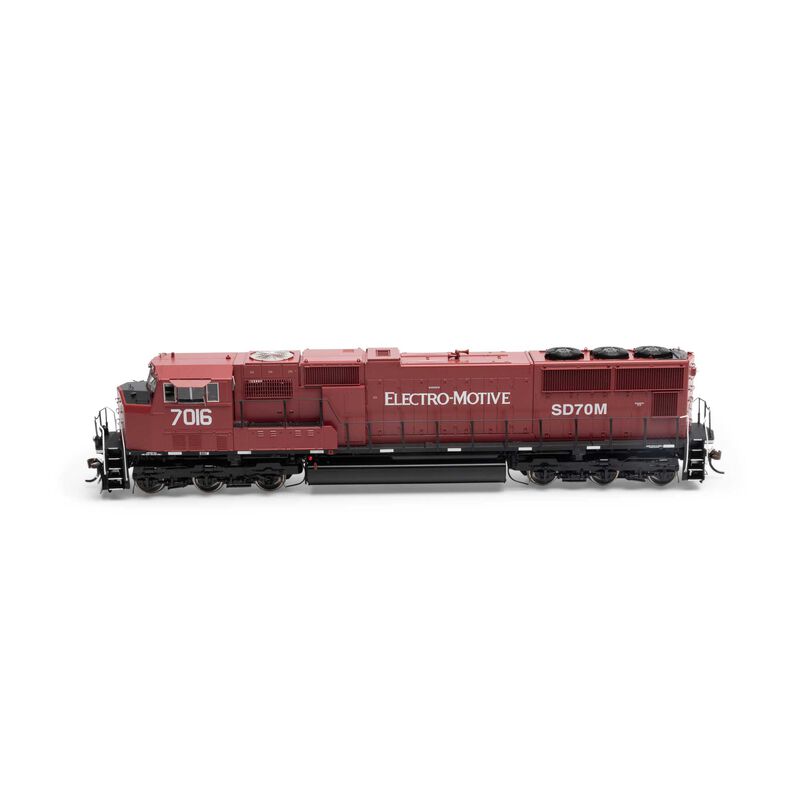 Athearn ATHG71220 SD70M EMDX / Maroon / Black #7016 with DCC & Sound Tsunami2 HO Scale