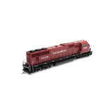 Athearn ATHG71222 SD70M EMDX / Maroon / Black #7024 with DCC & Sound Tsunami2 HO Scale