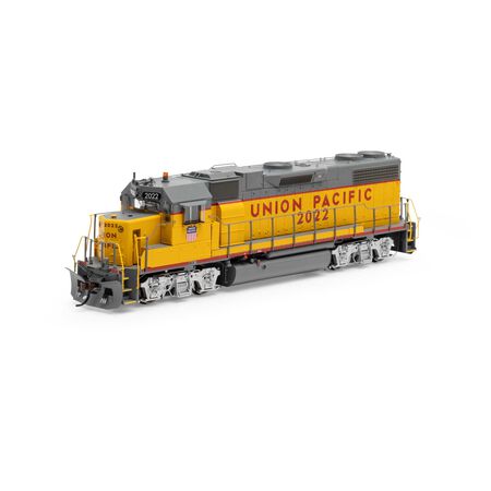 Athearn ATHG71836 GP38-2 UP Union Pacific #2022 with DCC & Sound Tsunami2 HO Scale