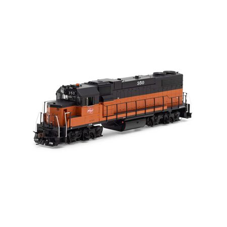 Athearn ATHG71840 GP38-2 MILW Milwaukee Road #350 with DCC & Sound Tsunami2 HO Scale