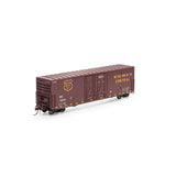 Athearn ATHG73019 50' PC& F 8' & 6' Box, Wisconsin Central WC #12084 HO Scale