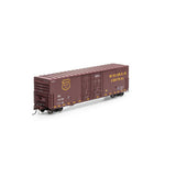 Athearn ATHG73021 50' PC& F 8' & 6' Box, Wisconsin Central WC #12125 HO Scale