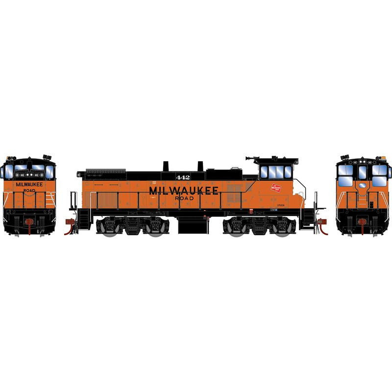 Athearn ATHG74619 MP15AC MILW Milwaukee Road #442 with DCC & Sound Tsunami2 HO Scale