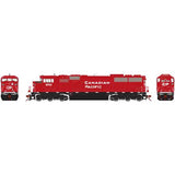 Athearn ATHG75608 SD60M Tri-Clops CP - Canadian Pacific #6258 repair kit installed with DCC & Sound Tsunami2  HO Scale