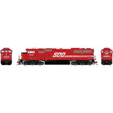 Athearn ATHG75621 G2.0 SD60M Tri-Clops, SOO #6058 with DCC & Sound HO Scale