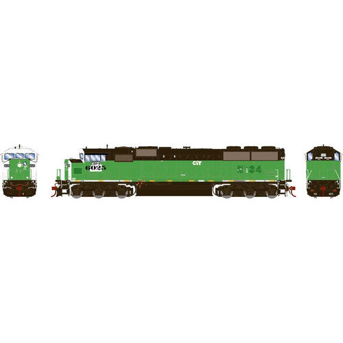 Athearn ATHG75624 G2.0 SD60M Tri-Clops, Ex-BN CBFX # 6025 with DCC & Sound HO Scale