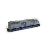 Athearn ATHG75636 SD60M Tri-Clops, CSXT #8710 with DCC & Sound HO Scale