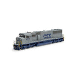 Athearn ATHG75637 SD60M Tri-Clops, CSXT #8717 with DCC & Sound HO Scale