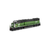 Athearn ATHG75638 SD60M Tri-Clops, BN Burlington Northern #9211 with DCC & Sound HO Scale