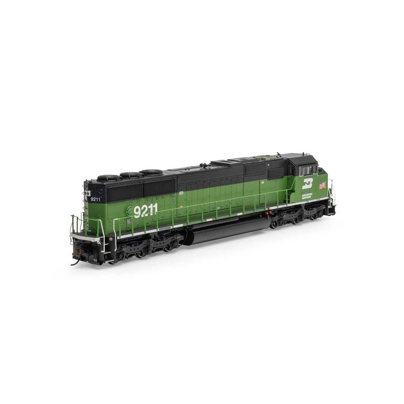 Athearn ATHG75638 SD60M Tri-Clops, BN Burlington Northern #9211 with DCC & Sound HO Scale