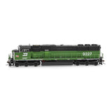 Athearn ATHG75639 SD60M Tri-Clops, BN Burlington Northern #9227 with DCC & Sound HO Scale