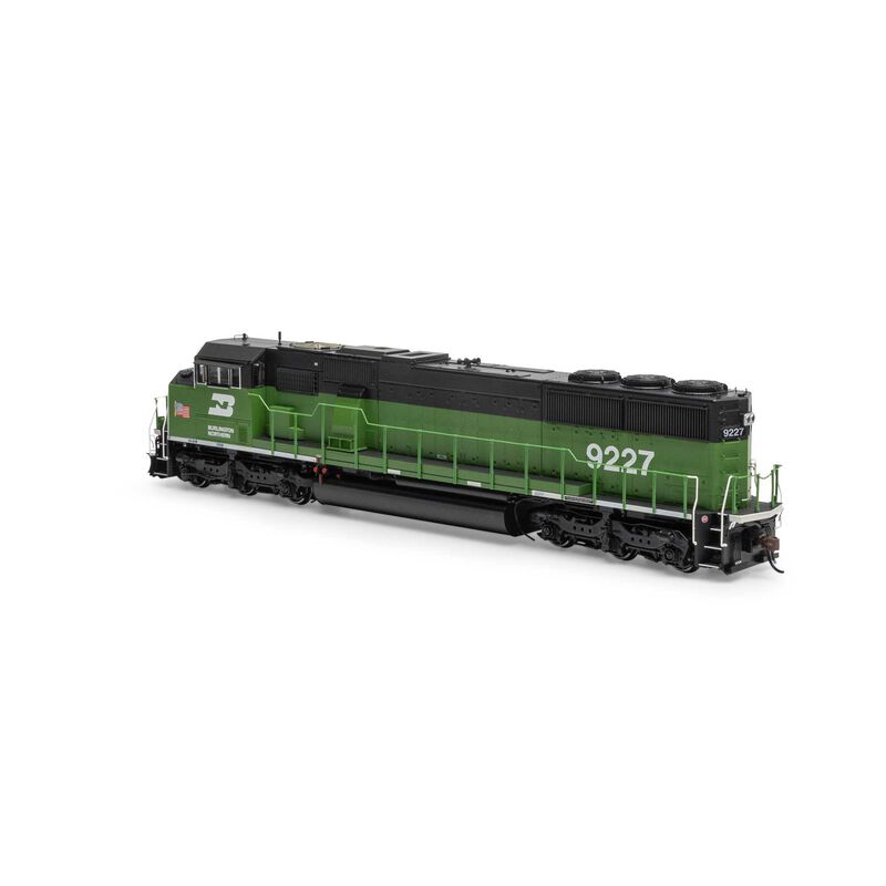 Athearn ATHG75639 SD60M Tri-Clops, BN Burlington Northern #9227 with DCC & Sound HO Scale