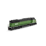 Athearn ATHG75639 SD60M Tri-Clops, BN Burlington Northern #9227 with DCC & Sound HO Scale