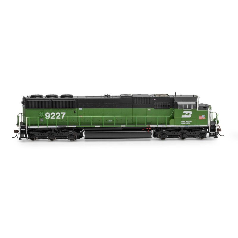 Athearn ATHG75639 SD60M Tri-Clops, BN Burlington Northern #9227 with DCC & Sound HO Scale