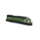 Athearn ATHG75639 SD60M Tri-Clops, BN Burlington Northern #9227 with DCC & Sound HO Scale