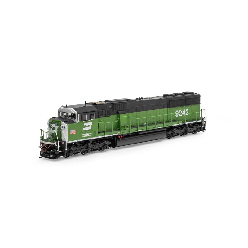 Athearn ATHG75640 SD60M Tri-Clops, BN Burlington Northern #9242 with DCC & Sound HO Scale