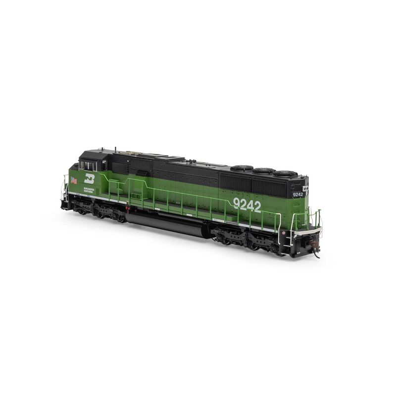 Athearn ATHG75640 SD60M Tri-Clops, BN Burlington Northern #9242 with DCC & Sound HO Scale