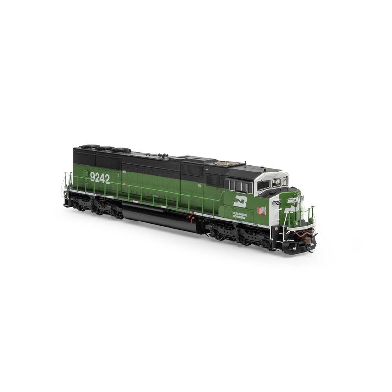 Athearn ATHG75640 SD60M Tri-Clops, BN Burlington Northern #9242 with DCC & Sound HO Scale